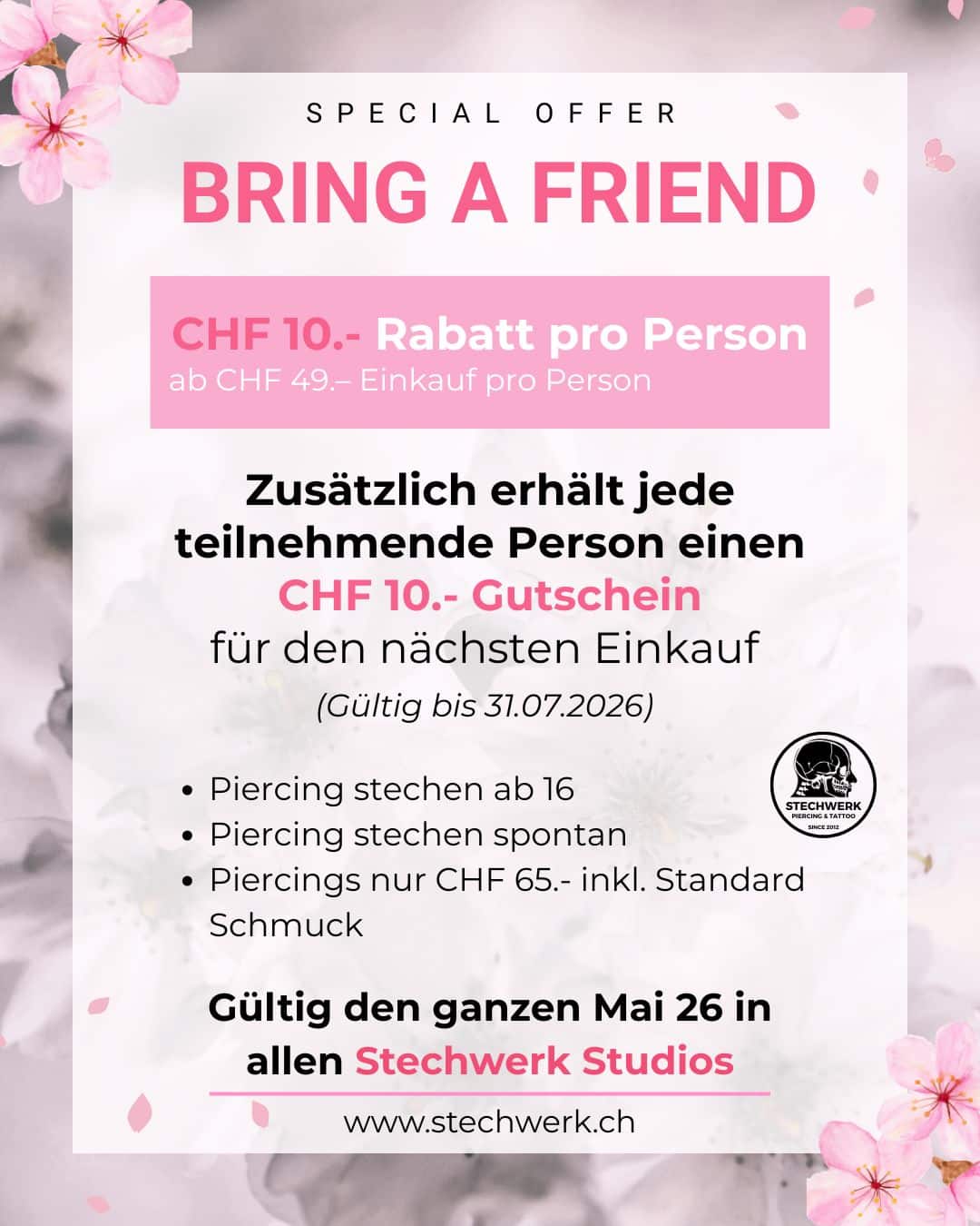 Bring a friend